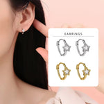 Starlight Solitaire Earring