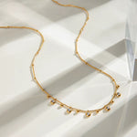 Slick Zircon Choker Necklace
