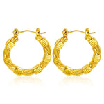 Smooth Classic Hoop Earrings