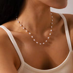 Natural Pearl Choker Necklace