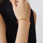 Whisper Thin Gold Bracelet