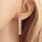 Crystal Dangler Earrings