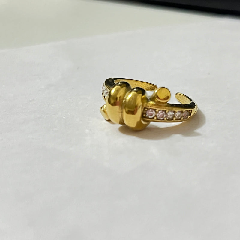 Ethereal Twist Adjustable Ring
