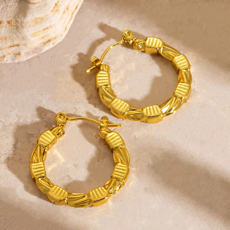 Smooth Classic Hoop Earrings