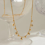 Slick Zircon Choker Necklace