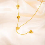Four Heart Necklace