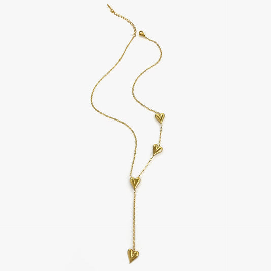 Four Heart Necklace