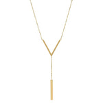 V Long Chain Necklace