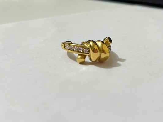 Ethereal Twist Adjustable Ring