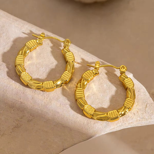 Smooth Classic Hoop Earrings