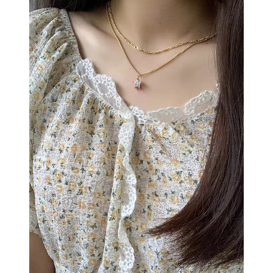 Starlight Solitaire Necklace