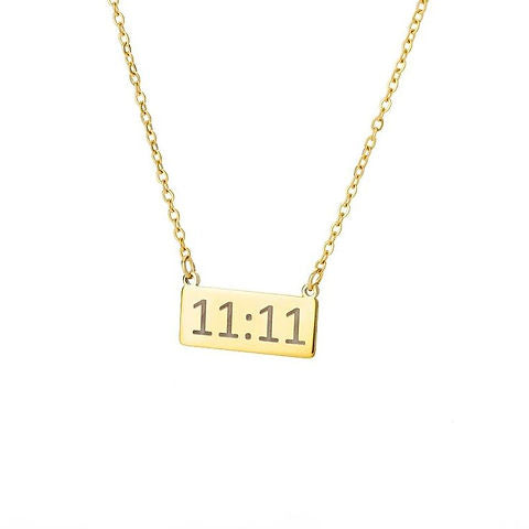 Timeless 11 11 Chain Necklace