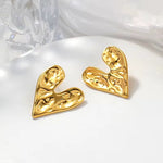 Large Twisted Hoop Earrings