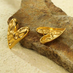 Large Twisted Hoop Earrings