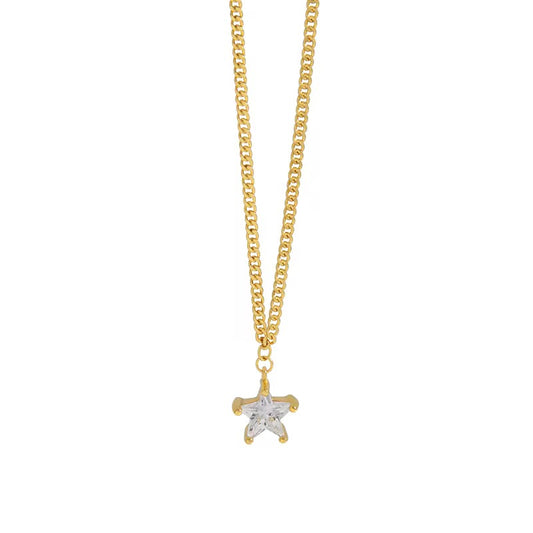 Starlight Solitaire Necklace